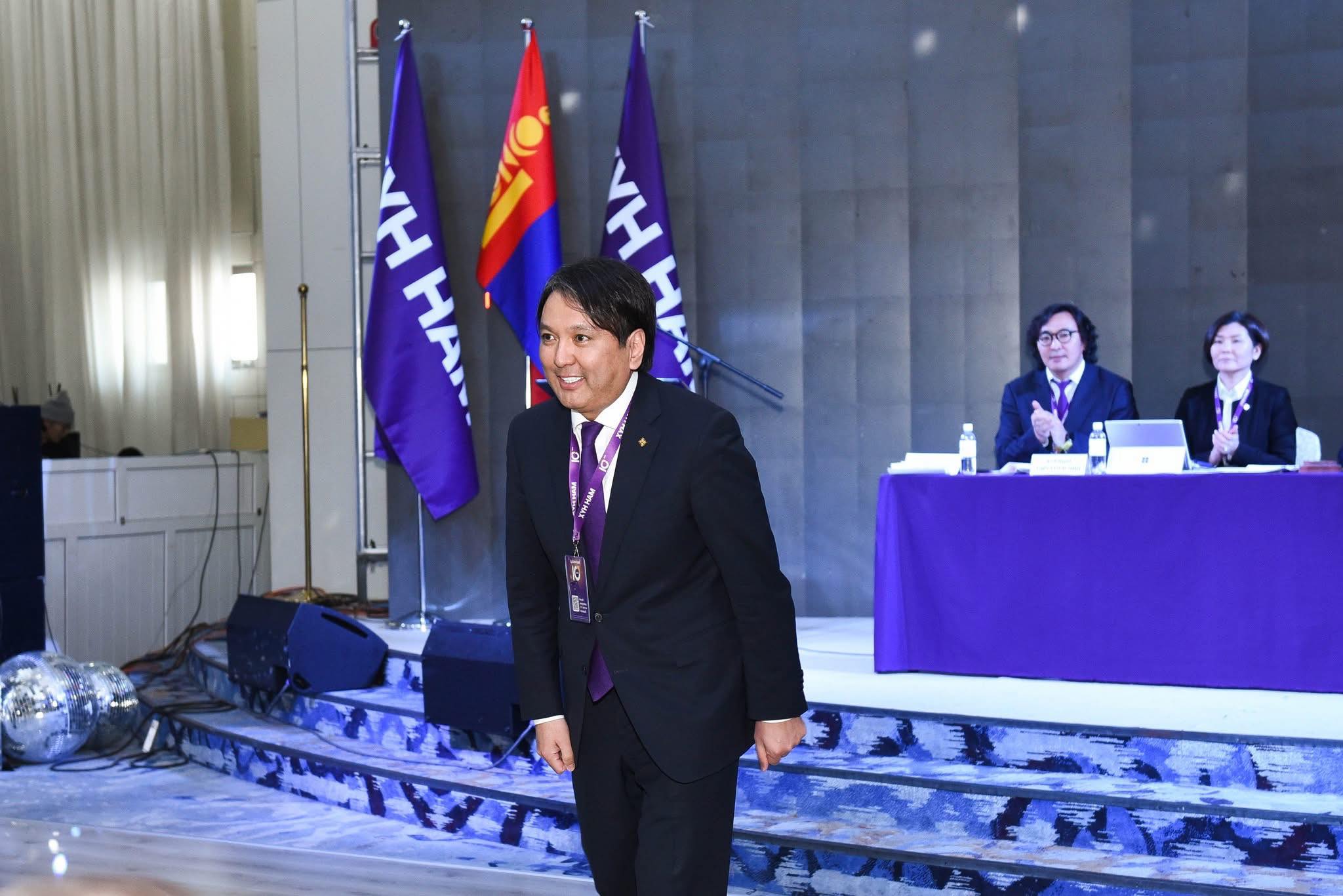 Т.Доржханд намын даргаар дахин сонгогдов