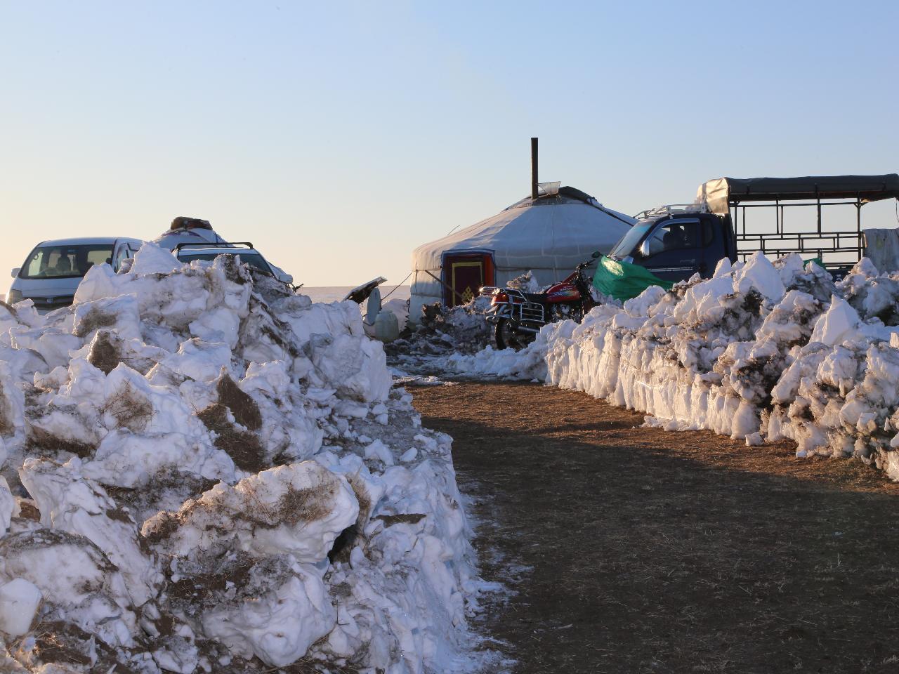 Цасан шуурганд нэрвэгдэн амь эрсэдсэн иргэдийн ар гэрт очиж эмгэнэл илэрхийлэв