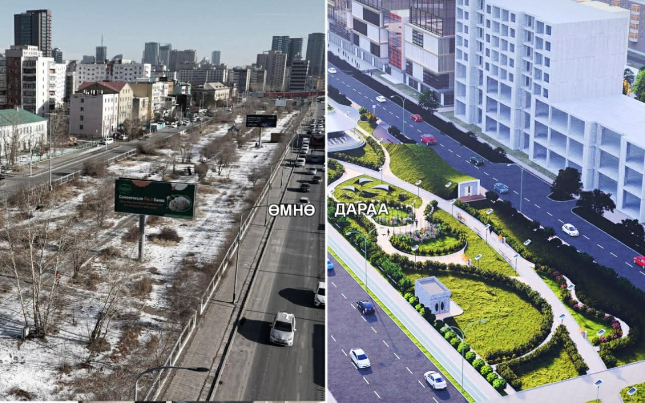 “Улаанбаатар Төмөр зам” ХНН-ийн захиалгаар ногоон байгууламж, тохижилт бүхий газар доорх 778 автомашины зогсоолын төслийг хэрэгжүүлж байна