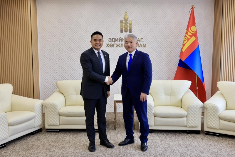 Сайд Ж.Энхбаяр Элчин сайд Ричард Буанганыг хүлээн авч уулзлаа