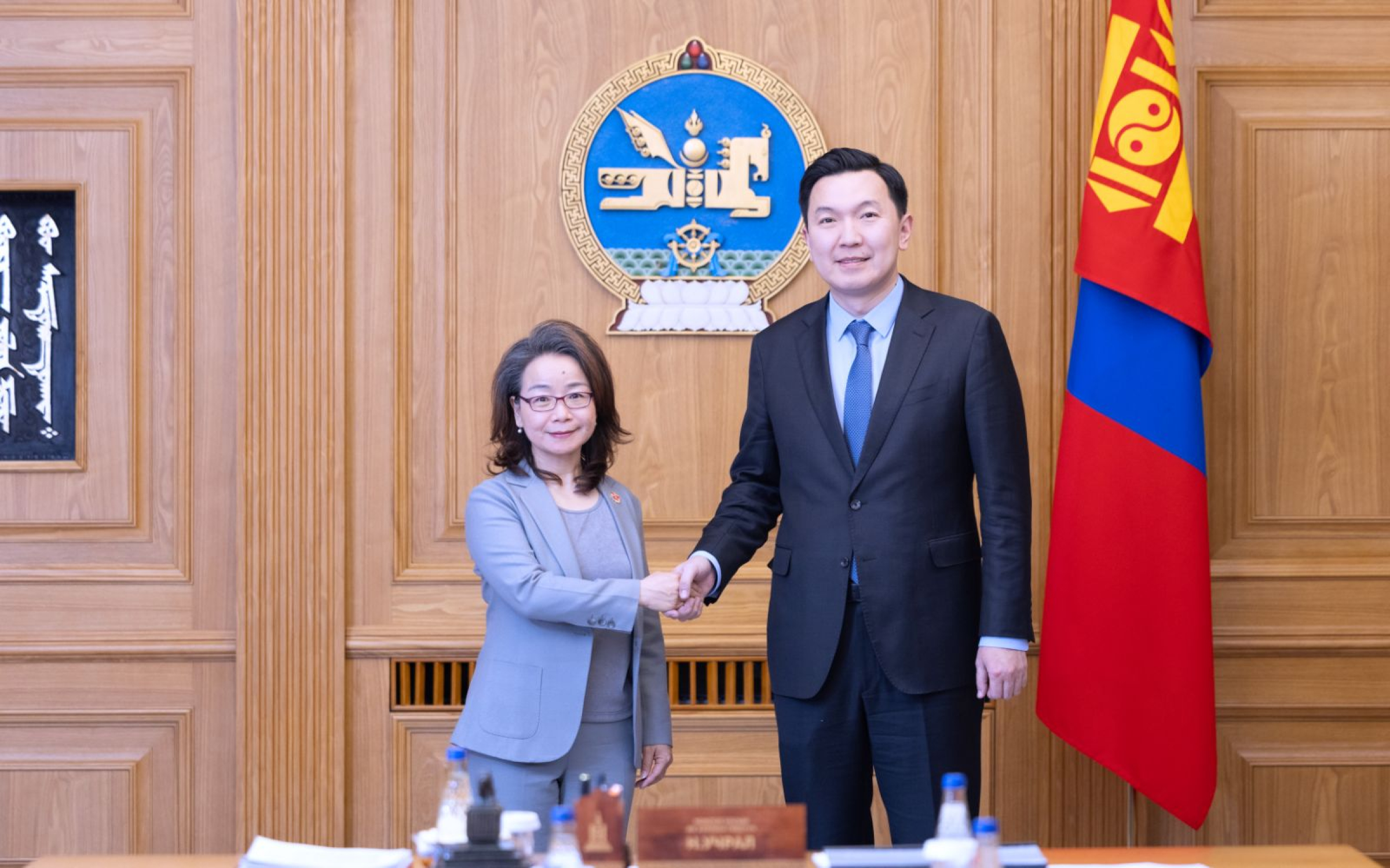 Ерөнхий сайд Н.Учрал БНХАУ-ын Элчин сайд Шэнь Миньжюаныг хүлээн авч уулзлаа 