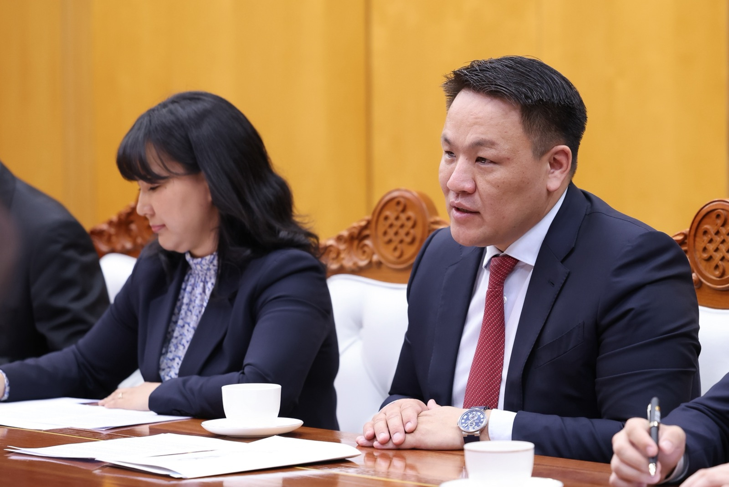 Шадар сайд Н.Номтойбаяр БНХАУ-аас Монгол Улсад суугаа Элчин сайд Шэнь Миньжюаныг хүлээн авч уулзлаа