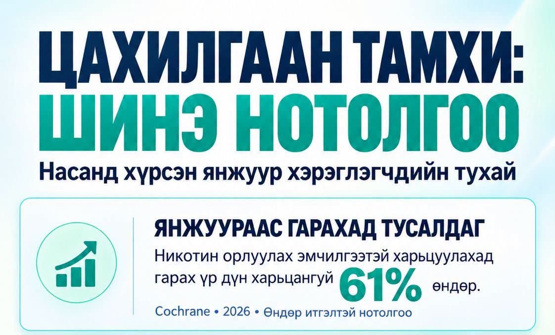Цахилгаан тамхи: Шинэ судалгаанууд юу харуулав?